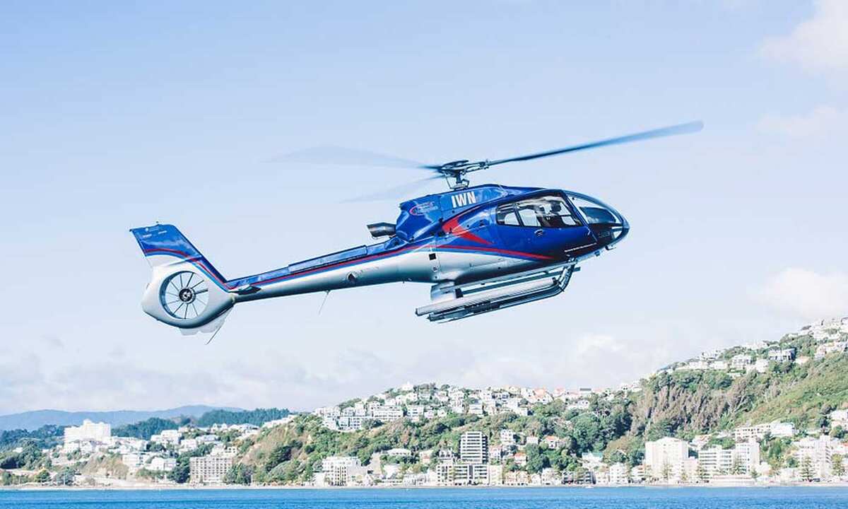 Wellington Harbour Helicopter Flight - 15 Minutes - Main Image