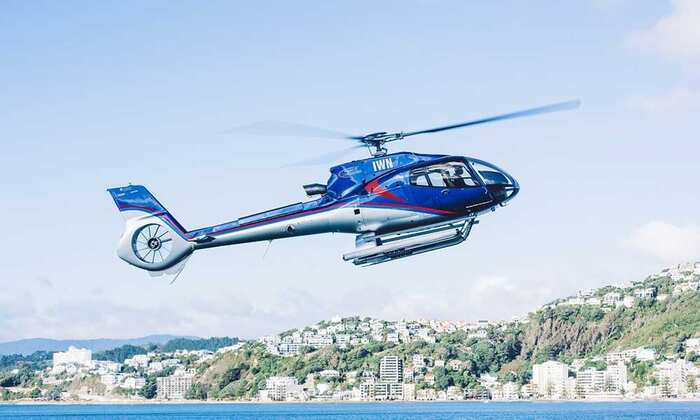Wellington Harbour Helicopter Flight - 15 Minutes - Main Image