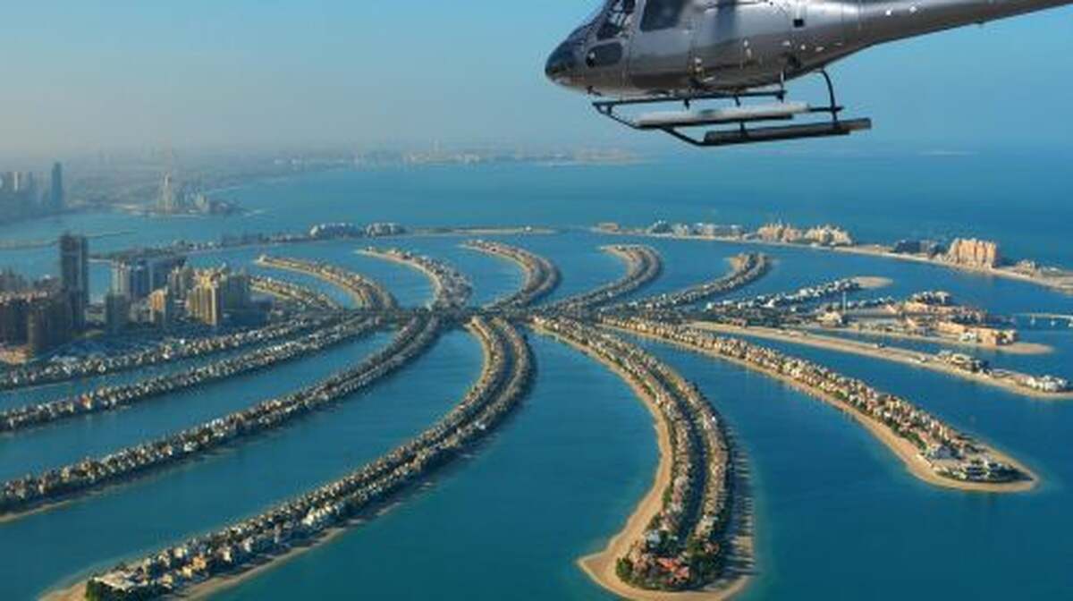 Dubai Helicopter Ride: 17-Min Tour of The Palm and Atlantis Day Tours - Main Image