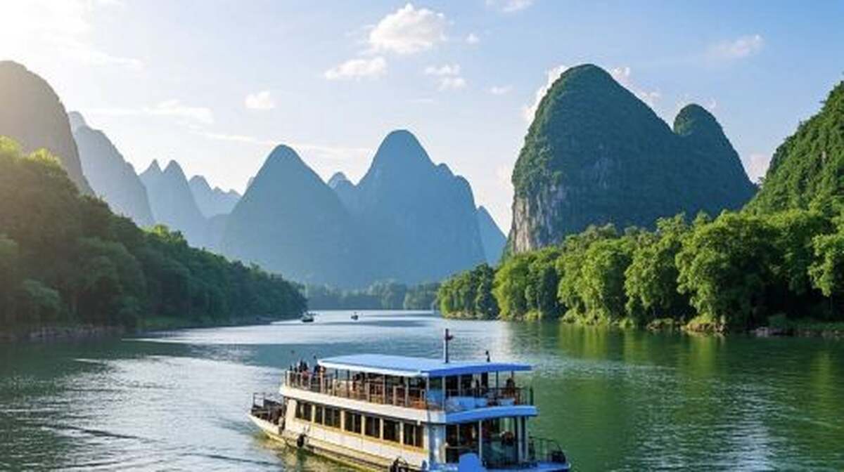 Li River 3 Star Cruise from Guilin to Yangshuo + Lunch + Pick up - Main Image