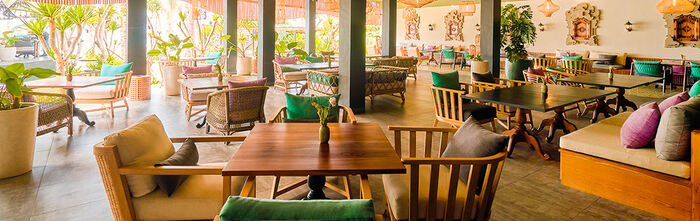 Standing Stones Beach Restaurant at The Royal Purnama Luxury Villas - Main Image