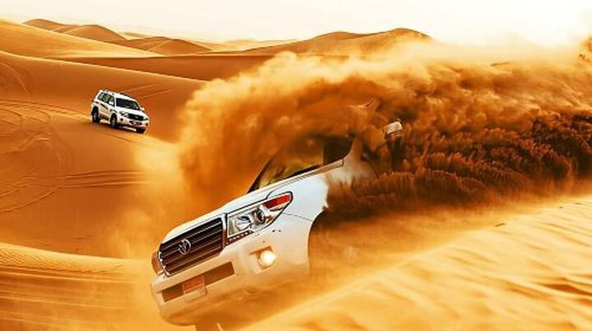Arabian Sand Adventure, 60mins ATV, Camel Ride, Live Shows, BBQ Day Tours - Main Image