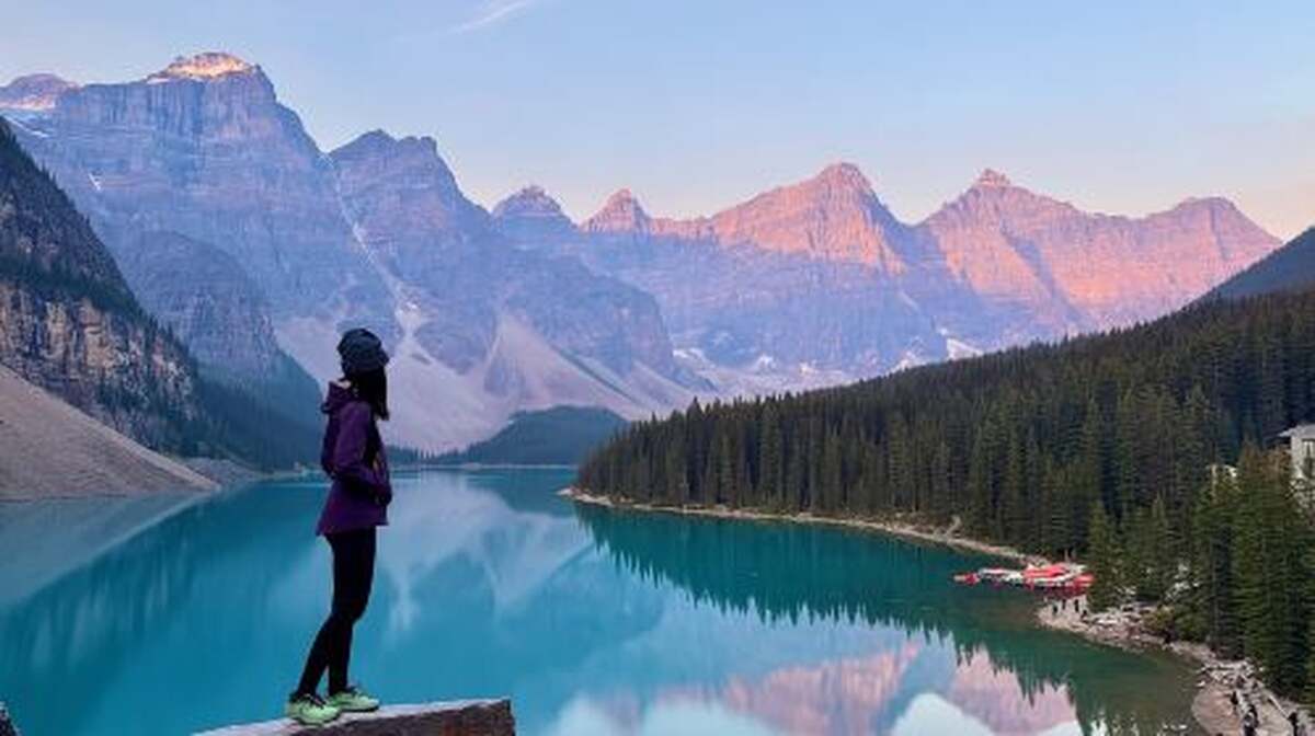 Moraine Lake Sunrise & Lake Louise & Wildlife Safari Day Tours - Main Image