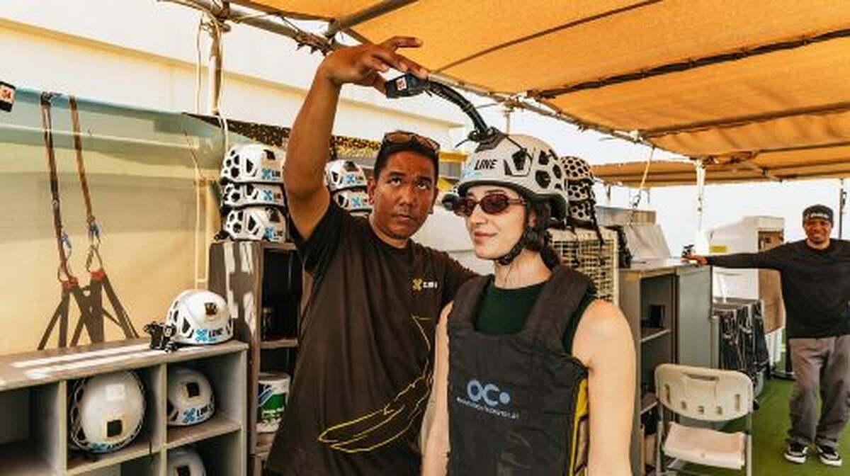 Dubai: Marina Ziplining with Photos and Video Day Tours - Main Image
