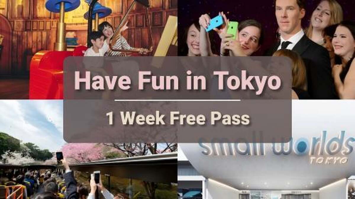 Tokyo Enjoyment Week Pass 1 Week Free Pass|Have fun in Tokyo|Tokyo City Pass - Main Image