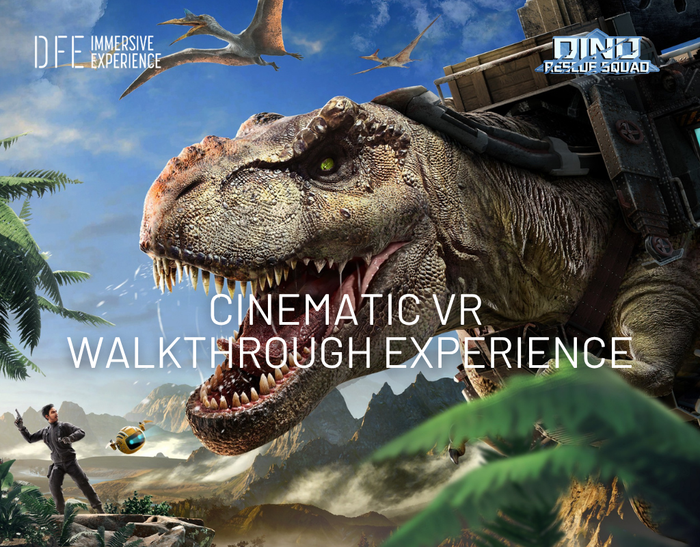 Dino Rescue Squad - Cinematic VR Walkthrough Experience - Main Image