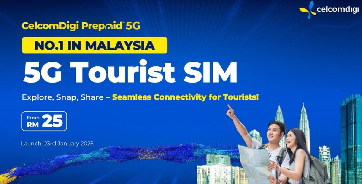 Celcomdigi Tourist Sim card - Main Image