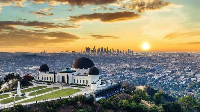 From Los Angeles: Griffith Observatory Open-top Sunset Tour Day Tours - Main Image
