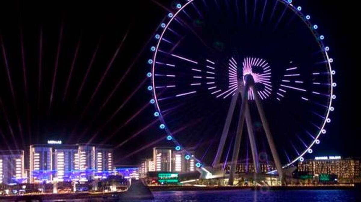 Ain Dubai Views tour & Marina Dhow Cruise with Dinner in Private Transfers - Main Image
