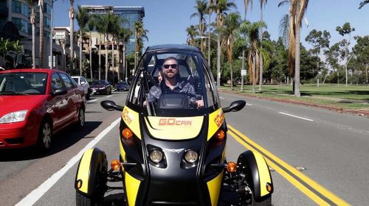 GPS Talking Electric GoCar: 2 Hour Coronado tour Day Tours - Main Image
