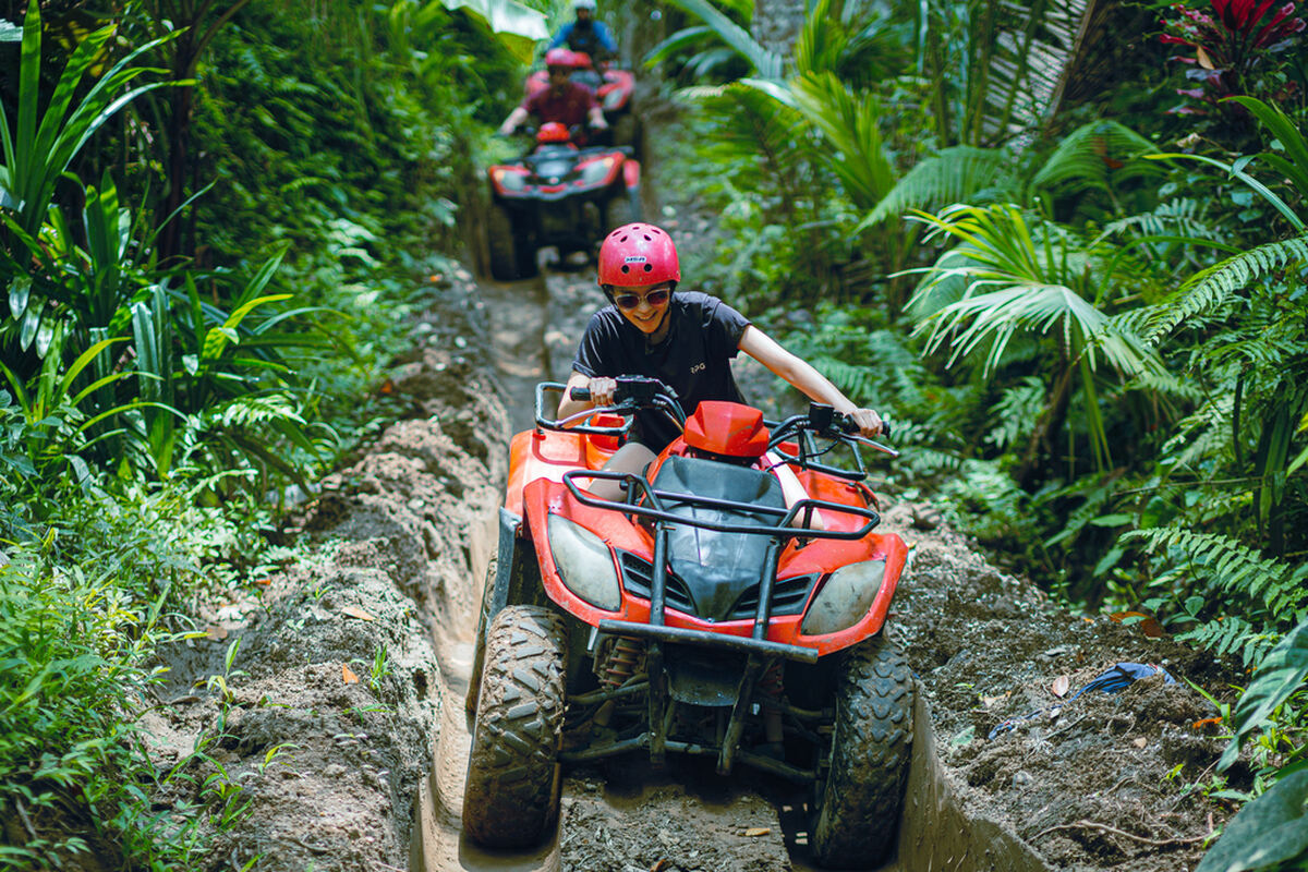 Ubud ATV Quad Bike through Real Jungle, River, Puddles & Rice Fields - Main Image