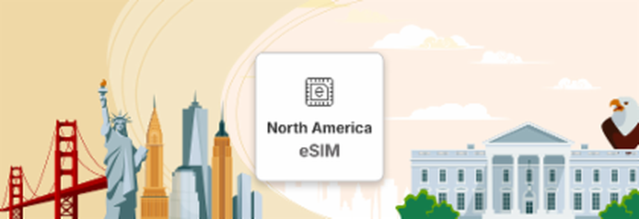 Commbitz North America e-SIM Package - Main Image