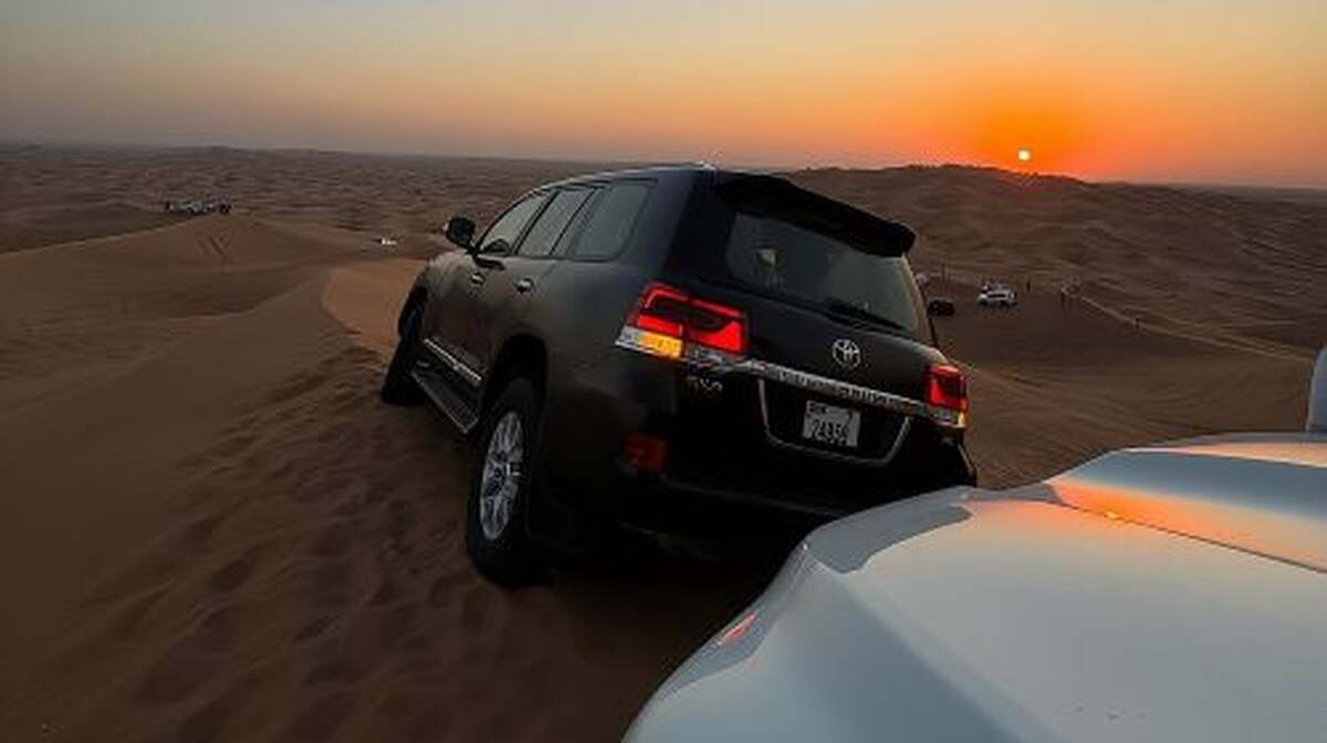 Dubai: VIP Sunset Red Dune Safari, Camel Ride & BBQ Dinner Day Tours - Main Image