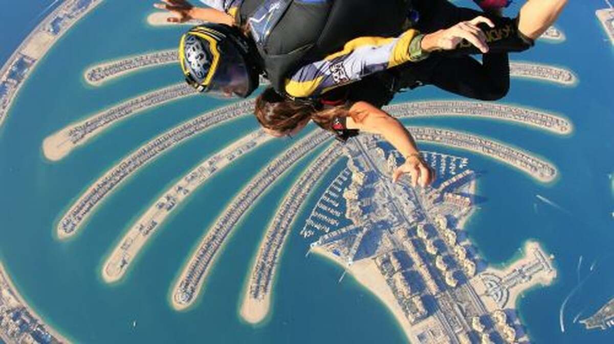 Dubai: Skydive over The Palm + Photos and Video - Main Image