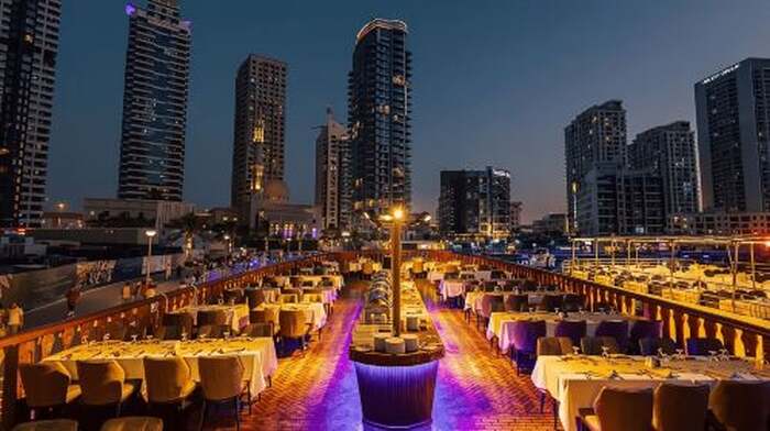 Dubai Marina: Alexandra Dhow Dinner Cruise with Live BBQ Day Tours - Main Image