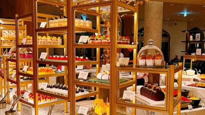 Saffron Restaurant in Dubai offers a diverse selection of international themed buffet dishes that change daily, with beverages included. - Main Image
