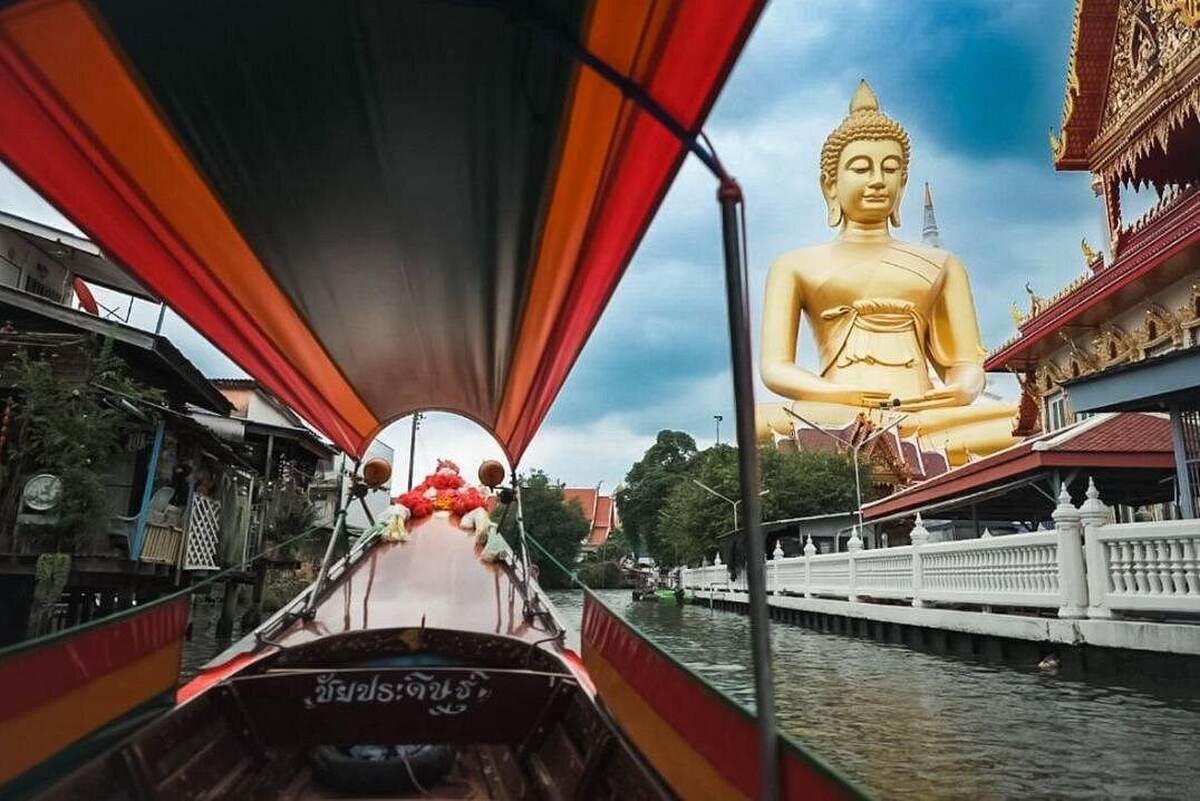 Join Tour Long-Tail Boat 2 hrs - Canals of Bangkok - Main Image