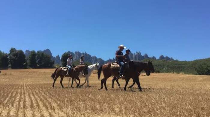Montserrat National Park Horseback Riding Tour from Barcelona - Main Image