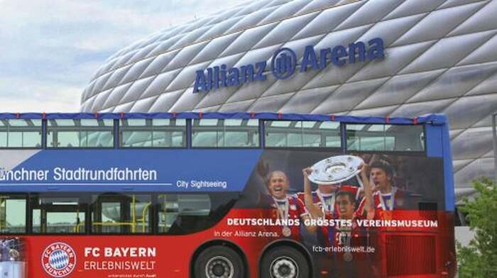 Munich City Bus Tour + FC Bayern Munich Allianz Arena Tour Day Tours - Main Image
