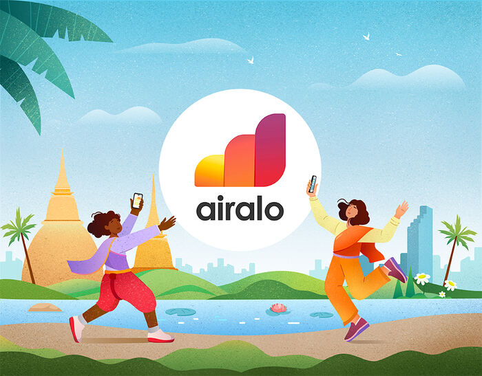 Airalo Thailand e-Sim Package - Main Image