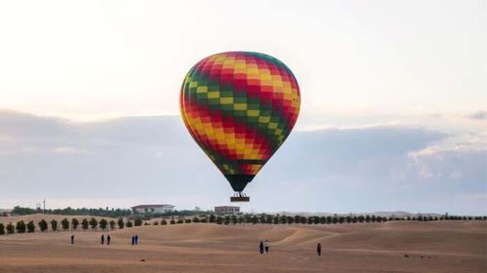 Hot Air Balloon Ride in Dubai with Sunrise Views & Hotel Transfers Day Tours - Main Image
