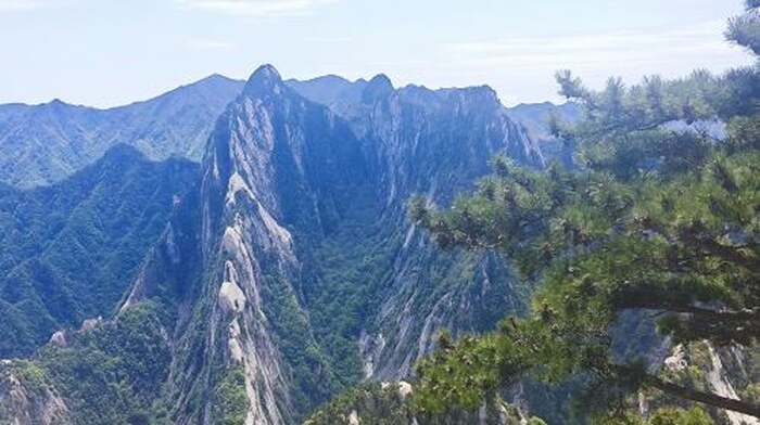 Huashan one-day tour including admission ticket, cable car, transportation, family tour, free lunch, climbing gloves, and water belt Day Tours - Main Image