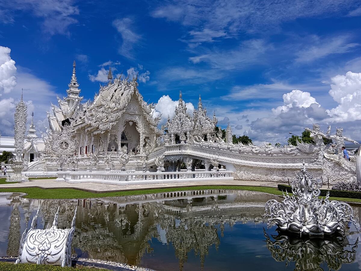 Chiang Rai Day Tour from Chiang Mai : Hot Spring, Wat Rong Sue Ten, White Temple, Black House Musuem, Long Neck - Main Image