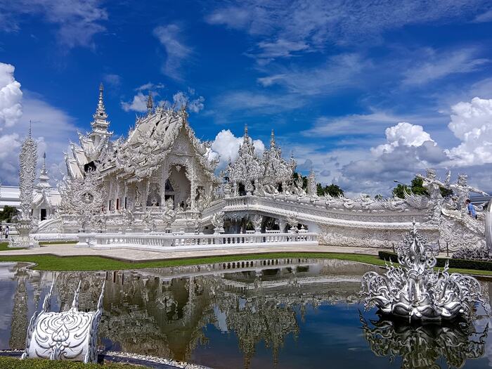 Chiang Rai Day Tour from Chiang Mai : Hot Spring, Wat Rong Sue Ten, White Temple, Black House Musuem, Long Neck - Main Image