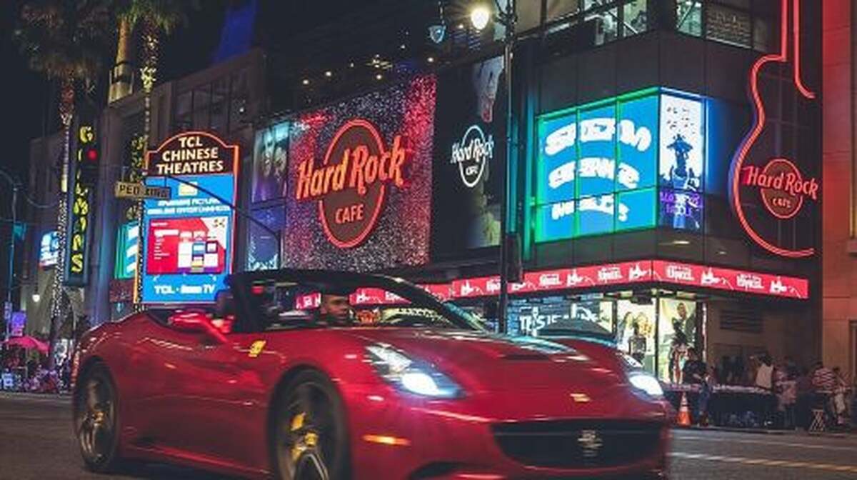 1-Hour Driving Tour from Hollywood to Beverly Hills in a Ferrari Day Tours - Main Image