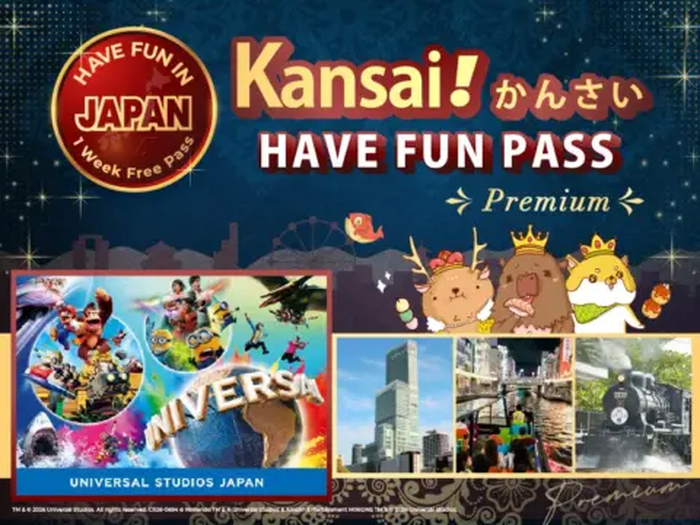 Have Fun In Kansai Premium Pass - Main Image