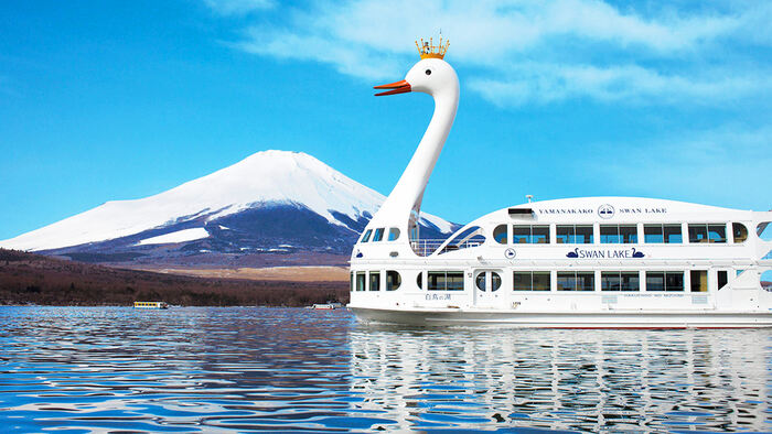 Fuji Twin Lakes Hot Springs Day Tour - Main Image