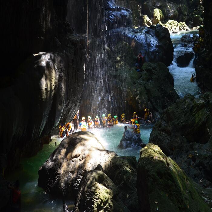 Body Rafting Green Canyon Pangandaran Trek Pendek - Main Image