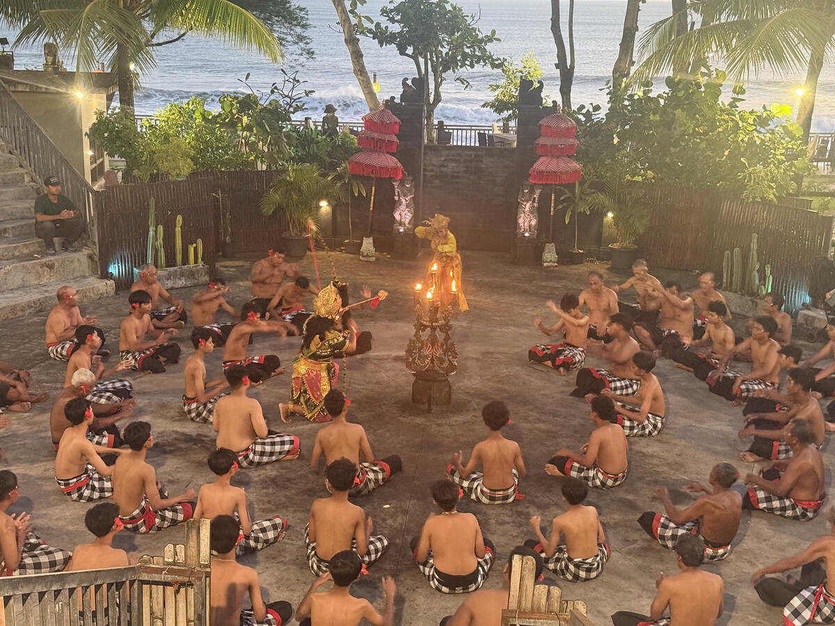Kecak at Tanah Lot Temple - Main Image