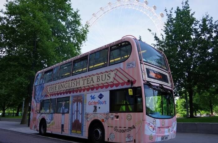 London Afternoon Tea Bus with Panoramic Tour - Main Image