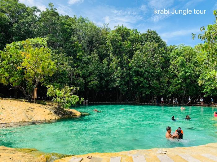 Join Tour Jungle Day Tour Hot Spring + Emerald Pool + Lunch Set + Tiger Cave Temple (Excluded National Park Fee) - Main Image