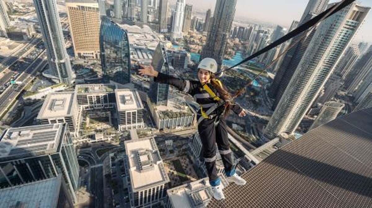 Dubai Sky Views Edge Walk & Burj Khalifa 124/125th floor-Non Prime Tour with Transfers Day Tours - Main Image