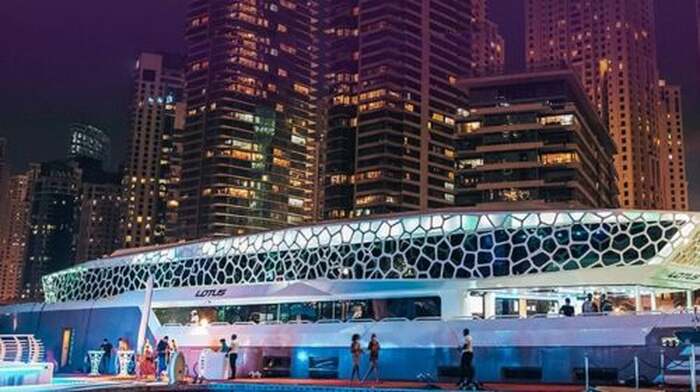 Dinner Cruise @ Mega Yacht Marina on Sharing (Optional Softdrink or unlimited alcohol) Transport Passes - Main Image