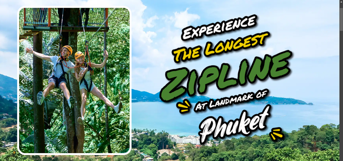 Erawan Patong Seaview Zipline - Main Image