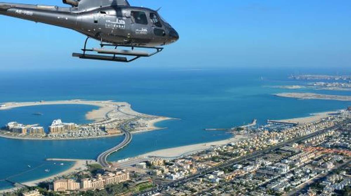 Dubai Private Helicopter Ride: 40-Minute 'Odyssey' Tour Day Tours - Main Image