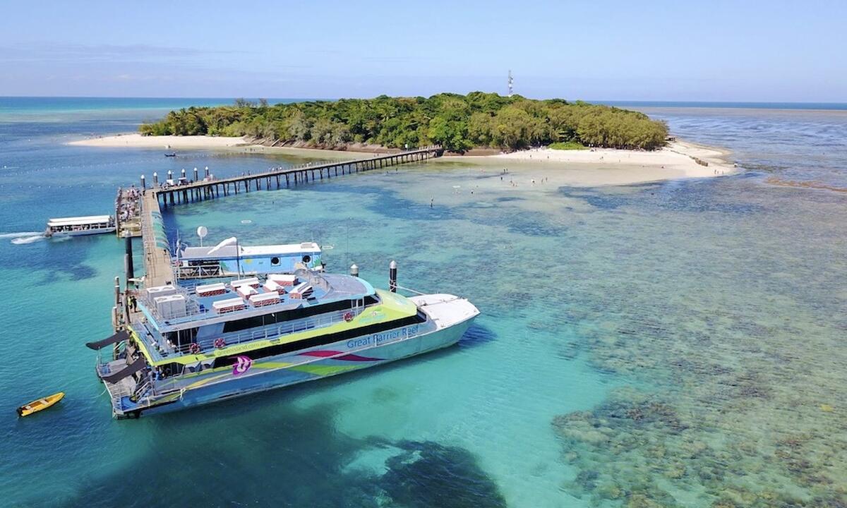 Green Island Full Day Trip + Snorkelling OR Glass Bottom Boat - Main Image