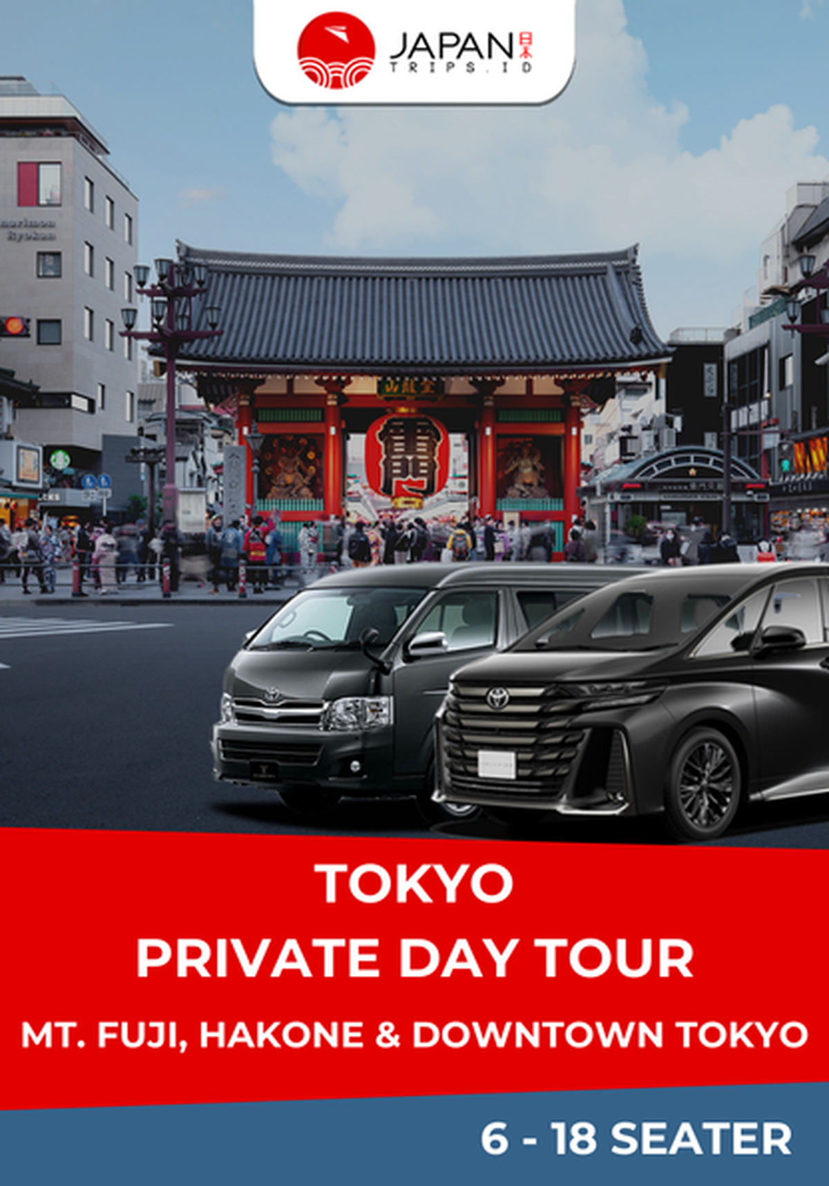 Private Tour Jepang – Tokyo | Mt. Fuji/Hakone & Downtown Tokyo - Main Image