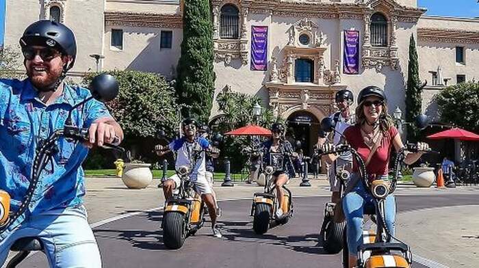 San Diego Guided Scooter Tour: Downtown & Balboa Park Highlights Day Tours - Main Image