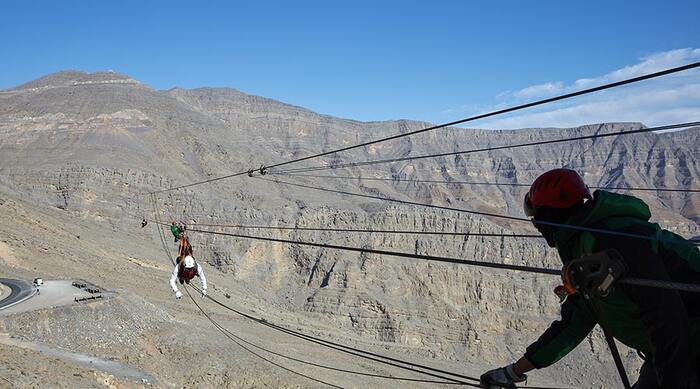 Jebel Jais Zipline from Dubai - Main Image