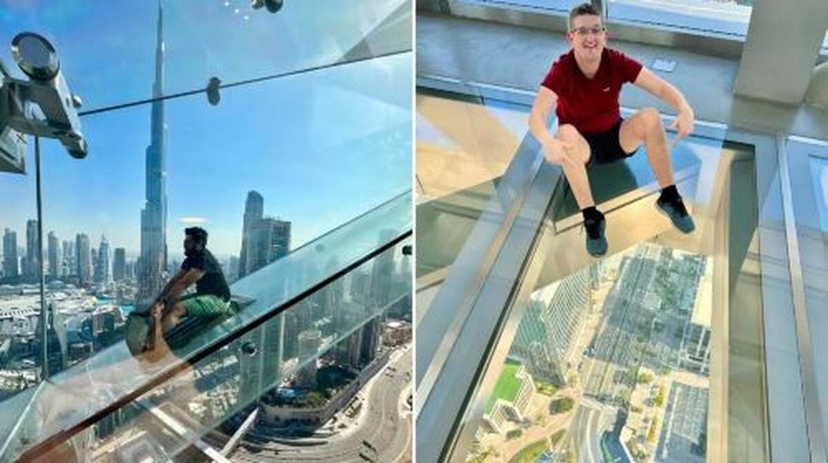 Dubai Sky View Glass Slide & Burj Khalifa 124/125th floor-Non Prime Tour with Transfers Day Tours - Main Image