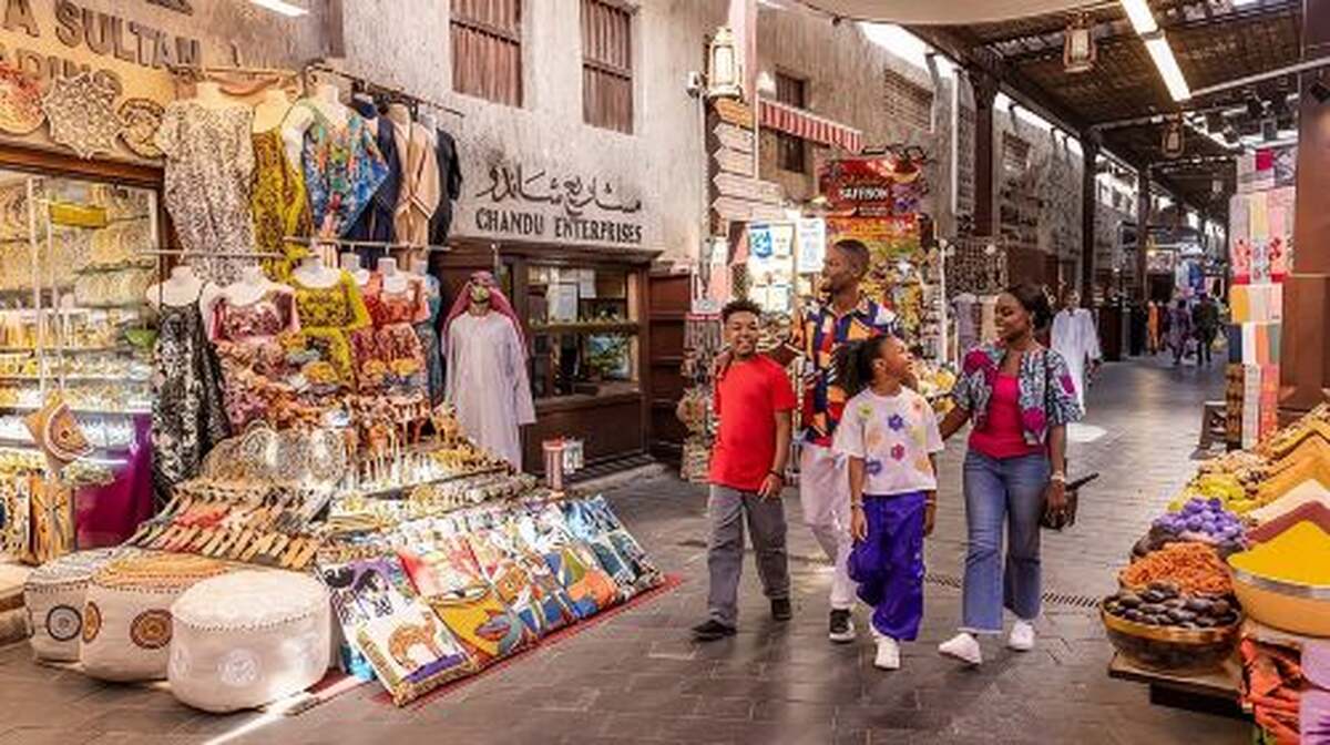 Private Old Dubai Souks Walking Tour with Abra Ride & Transfers Day Tours - Main Image