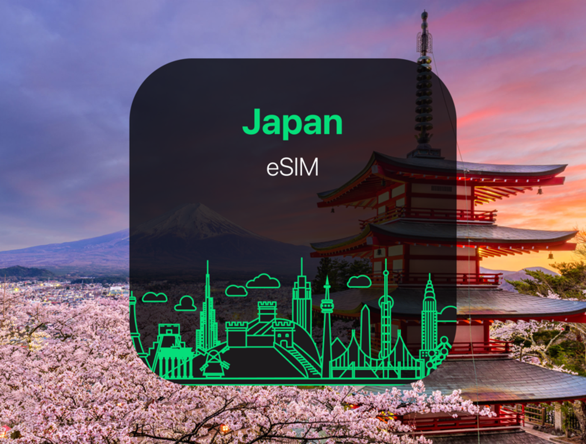Commbitz Japan e-SIM Package - Main Image