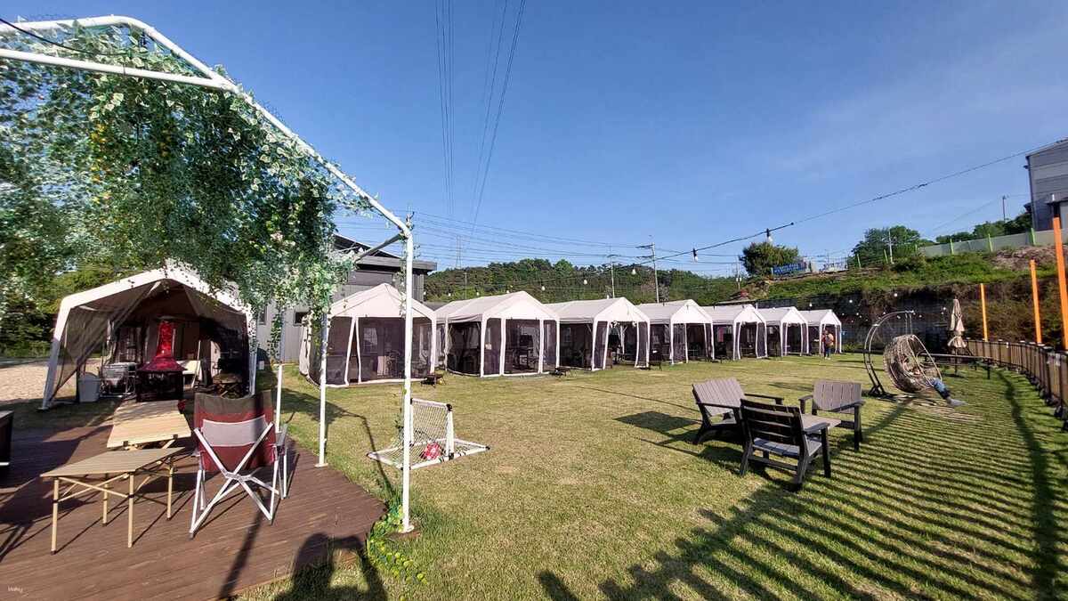 Ganghwa Island Experience: Camping BBQ, Ganghwa Seaside Resort Slope Car, Huagai Garden, Huagaishan Skywalk Observatory & Qiaotong Daeryongri Market | Incheon, South Korea - Main Image