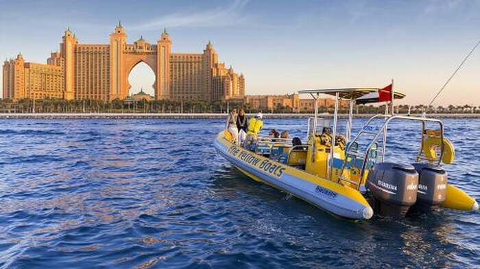 75-minute Dubai boat tour of Atlantis, Dubai Marina, Palm Jumeirah - Main Image