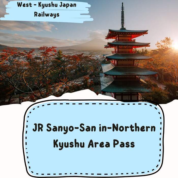 JR Sanyo-San in-Northern Kyushu Area Pass - Delivery Coverage: Indonesia Only - Main Image