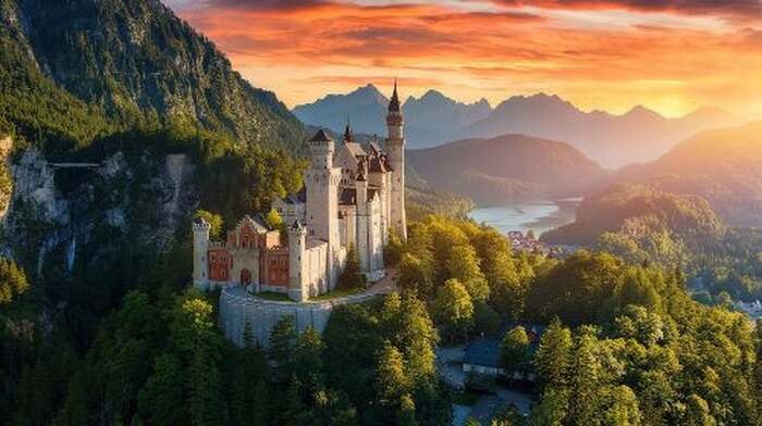 Neuschwanstein Castle & Linderhof Day Tour from Munich Day Tours - Main Image